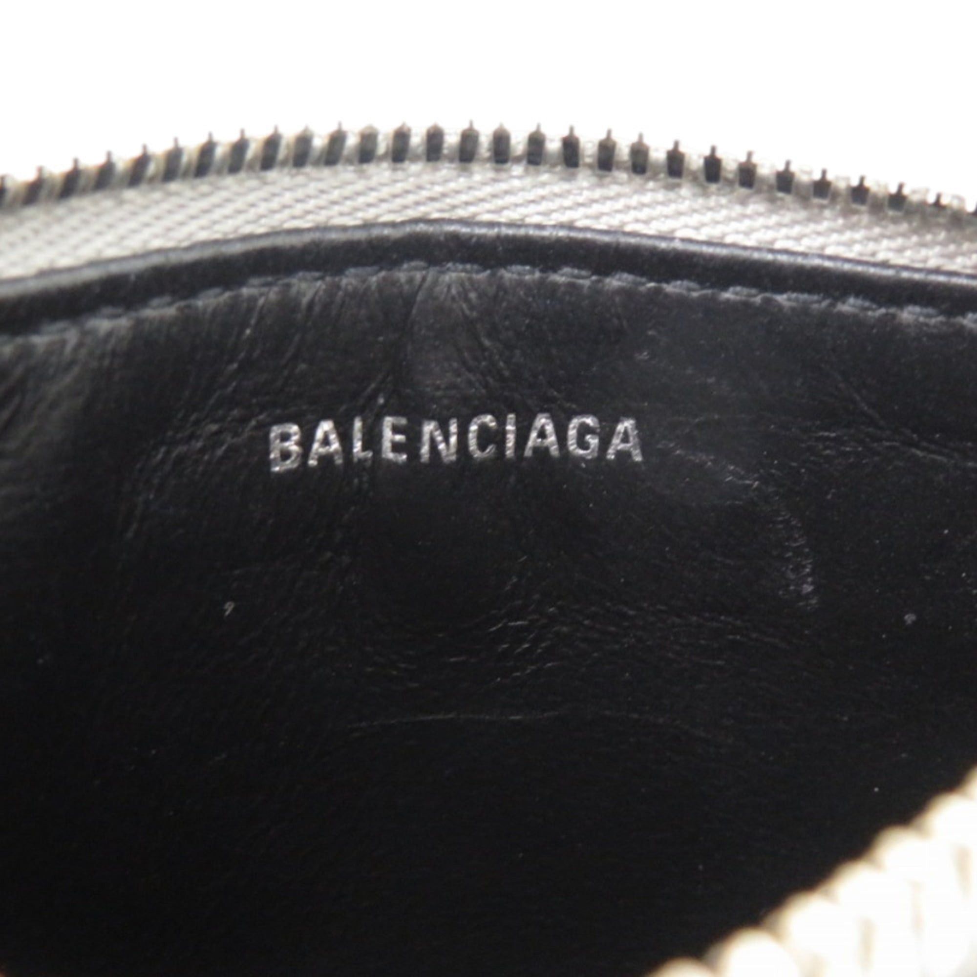 Balenciaga Excellent condition Balenciaga Everyday 551990 leather silver wallet/card case, coin purse, wallet 0017 BALENCIAGA Size ONE SIZE - 7 Thumbnail