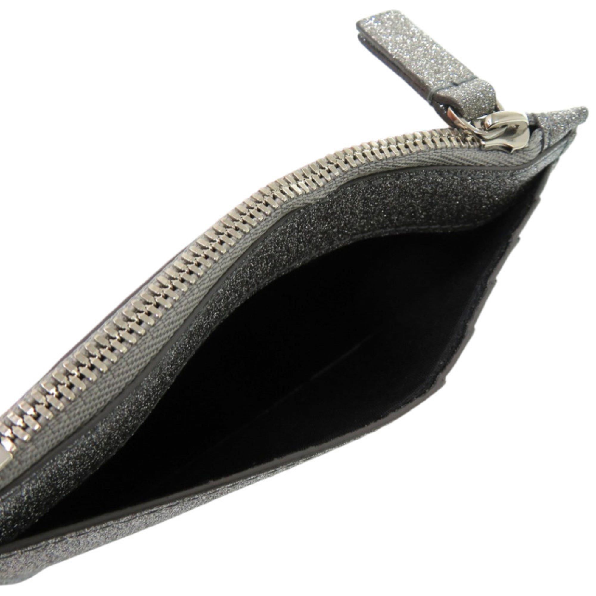 Balenciaga Excellent condition Balenciaga Everyday 551990 leather silver wallet/card case, coin purse, wallet 0017 BALENCIAGA Size ONE SIZE - 5 Thumbnail