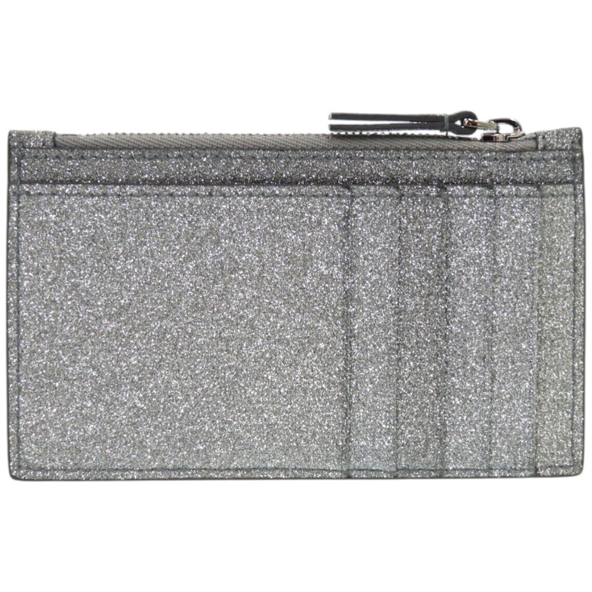 Balenciaga Excellent condition Balenciaga Everyday 551990 leather silver wallet/card case, coin purse, wallet 0017 BALENCIAGA Size ONE SIZE - 2 Thumbnail