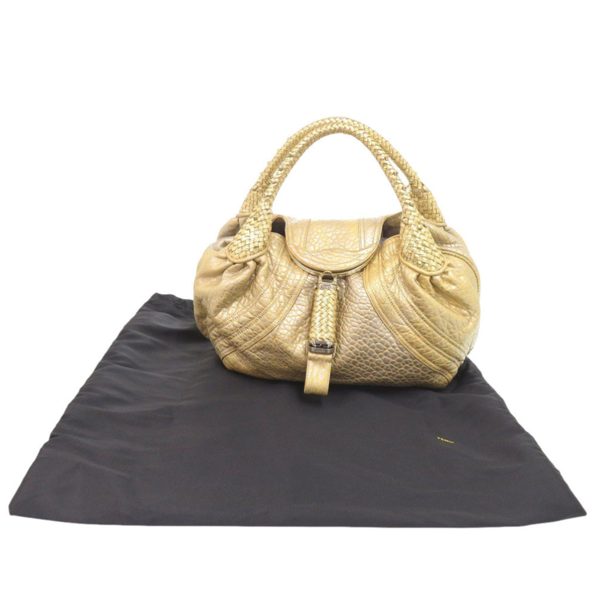 Fendi Fendi Spy Bag Leather Gold Handbag 1239 FENDI Size ONE SIZE - 2 Thumbnail