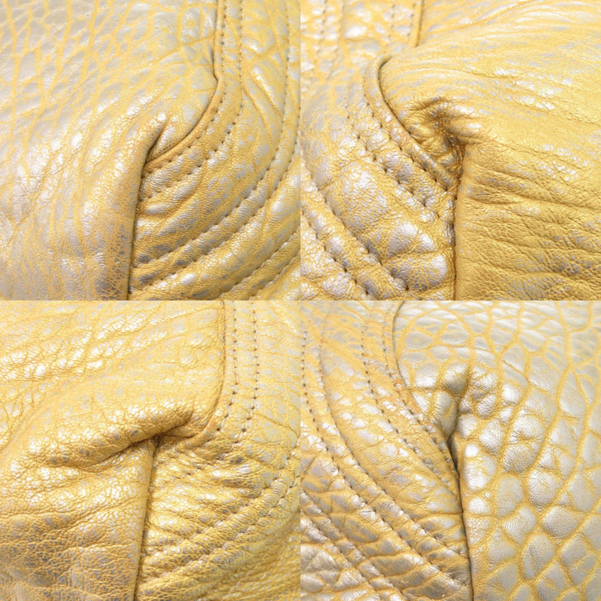 Fendi Fendi Spy Bag Leather Gold Handbag 1239 FENDI Size ONE SIZE - 5 Thumbnail