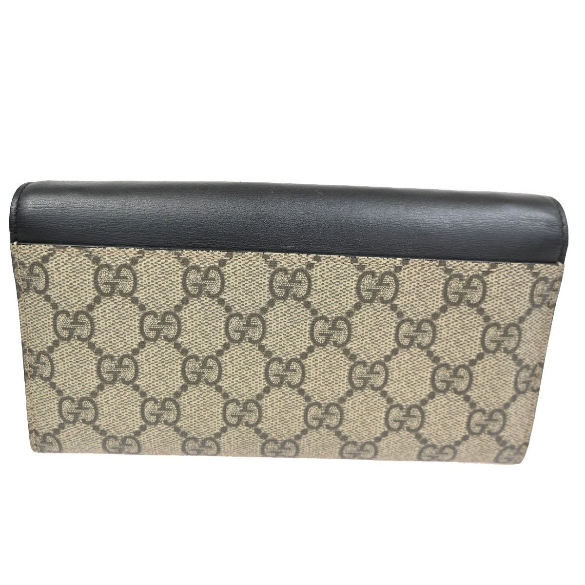 Gucci Gucci Padlock Continental Chain Wallet GG Coated Canvas and Leather Size ONE SIZE - 2 Thumbnail