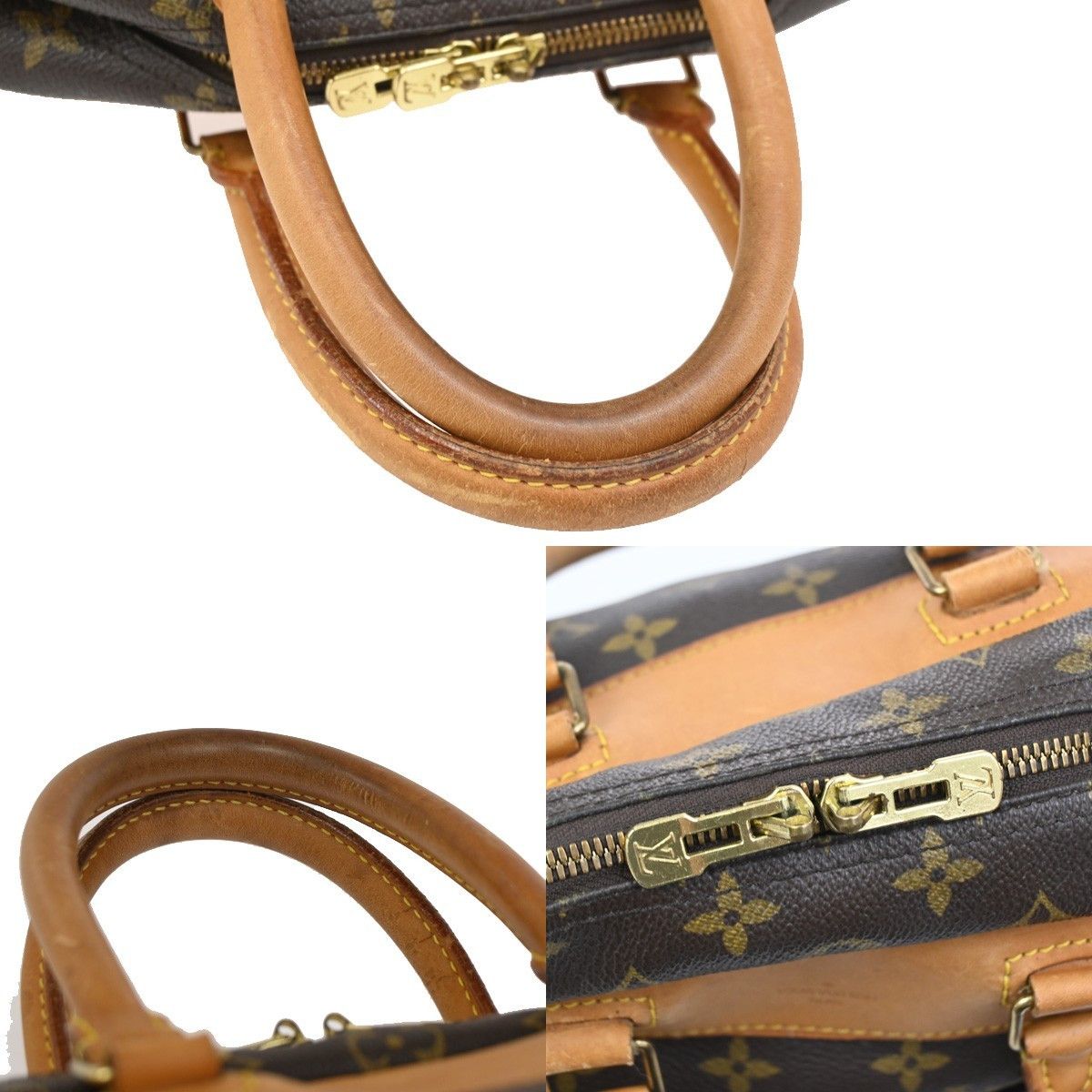 Louis Vuitton Louis Vuitton Deauville Handbag Monogram Canvas Size ONE SIZE - 8 Thumbnail