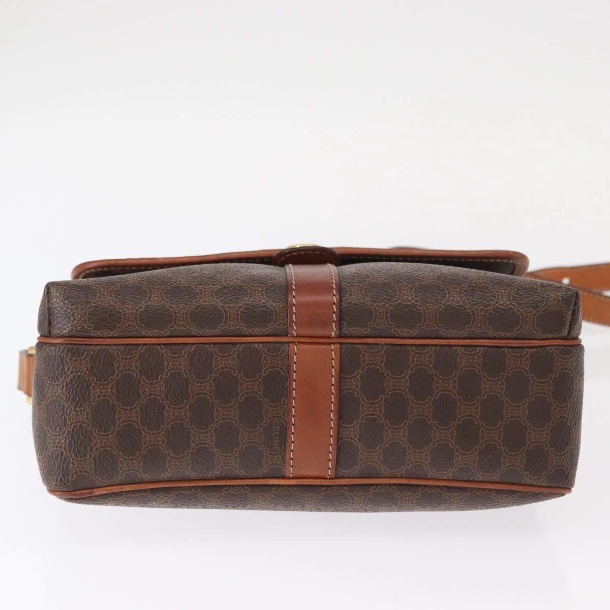 Celine Celine Vintage Macadam Shoulder Bag Canvas and Leather Size ONE SIZE - 14 Thumbnail