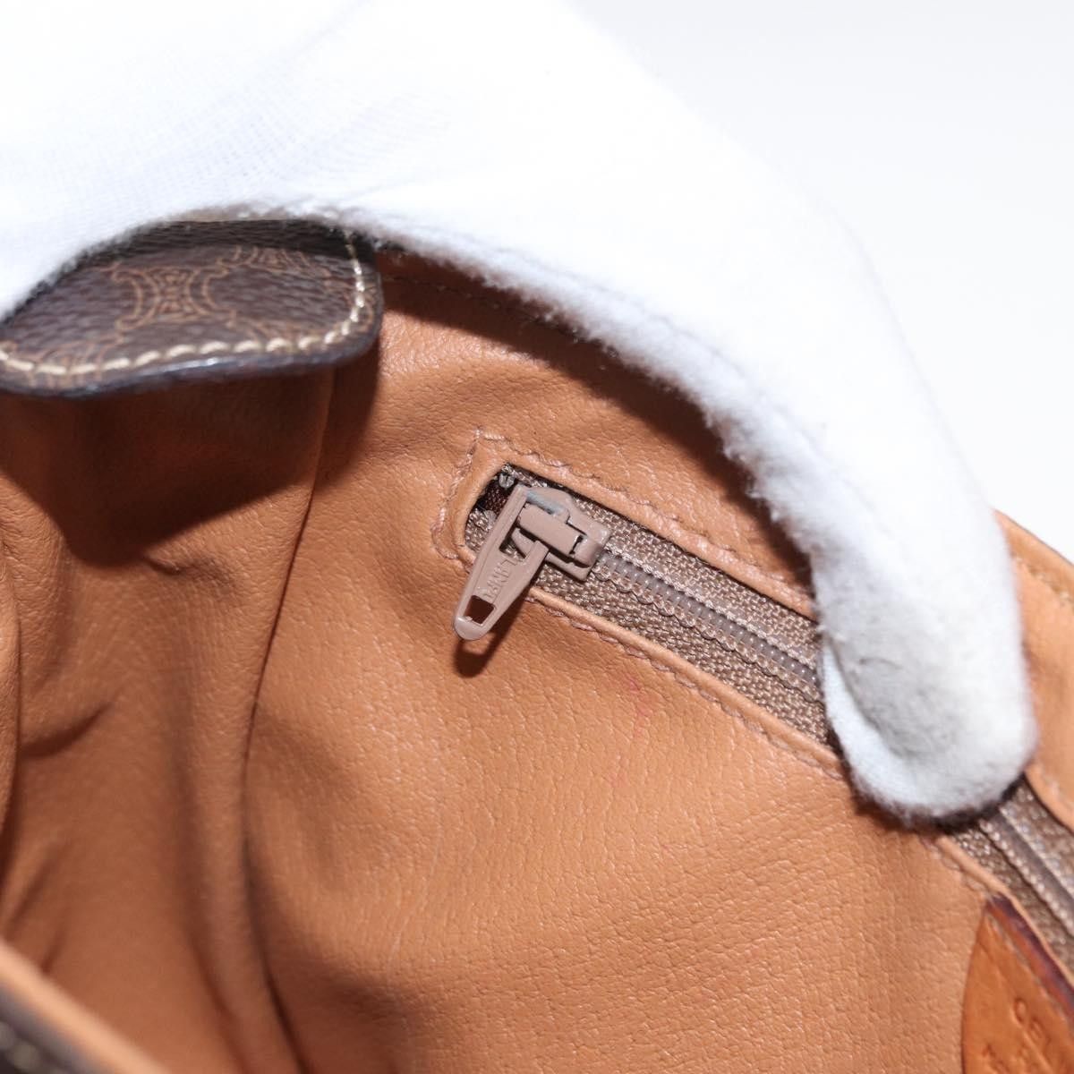Celine Celine Vintage Macadam Shoulder Bag Canvas and Leather Size ONE SIZE - 22 Thumbnail