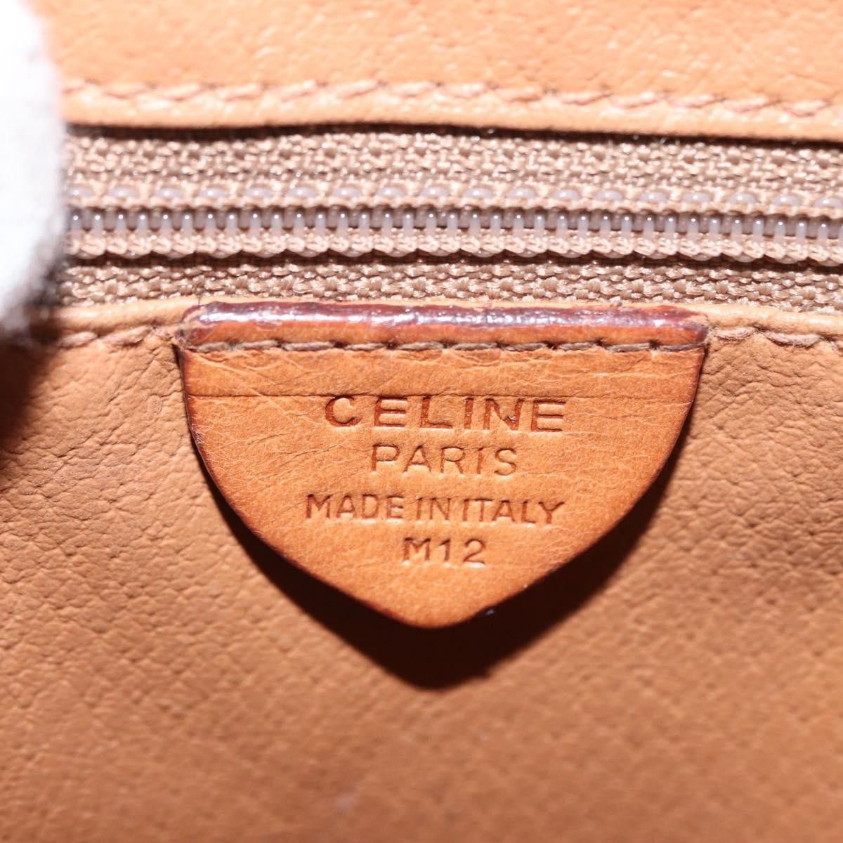 Celine Celine Vintage Macadam Shoulder Bag Canvas and Leather Size ONE SIZE - 6 Thumbnail