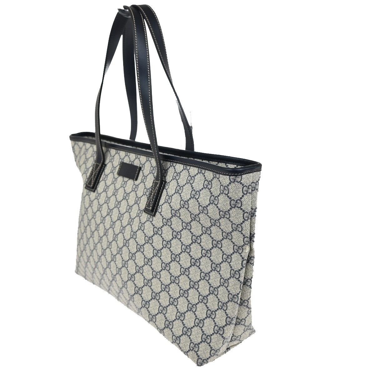 Gucci Gucci Plus Tote GG Coated Canvas with Leather Size ONE SIZE - 3 Thumbnail