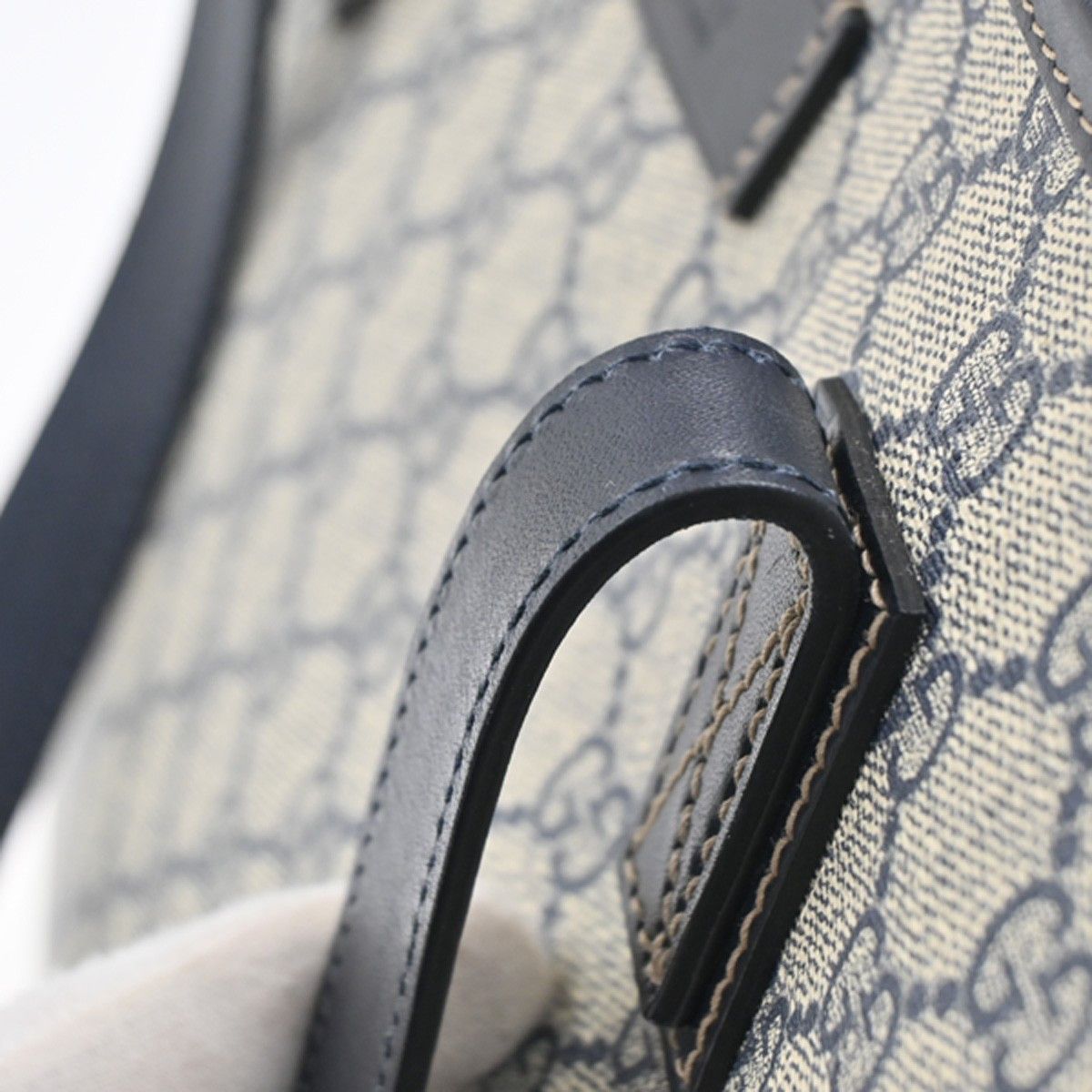 Gucci Gucci Plus Tote GG Coated Canvas with Leather Size ONE SIZE - 12 Thumbnail