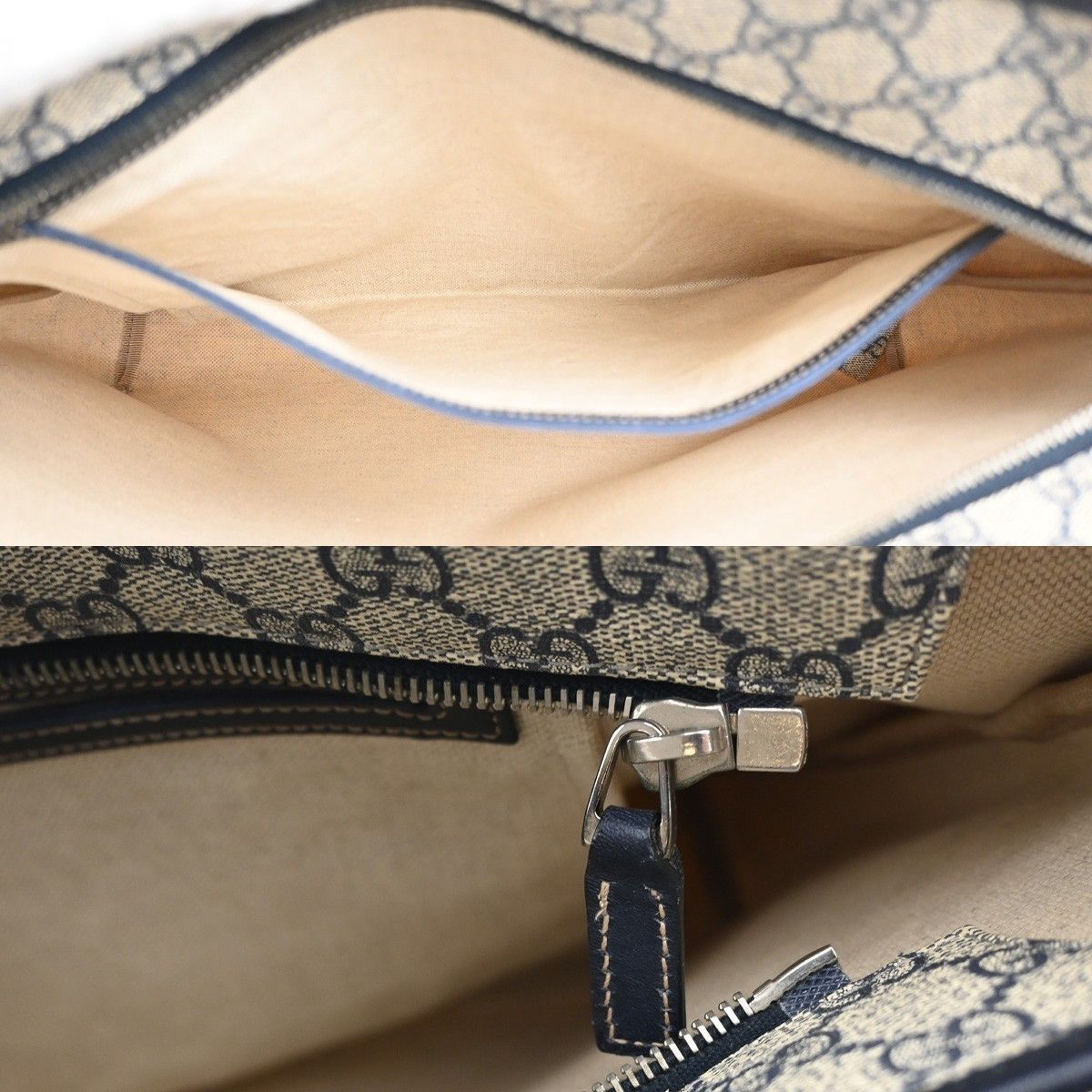Gucci Gucci Plus Tote GG Coated Canvas with Leather Size ONE SIZE - 10 Thumbnail