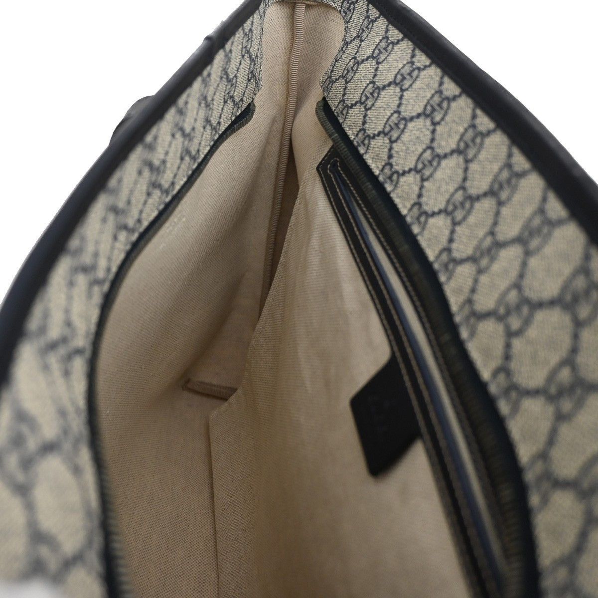 Gucci Gucci Plus Tote GG Coated Canvas with Leather Size ONE SIZE - 14 Thumbnail