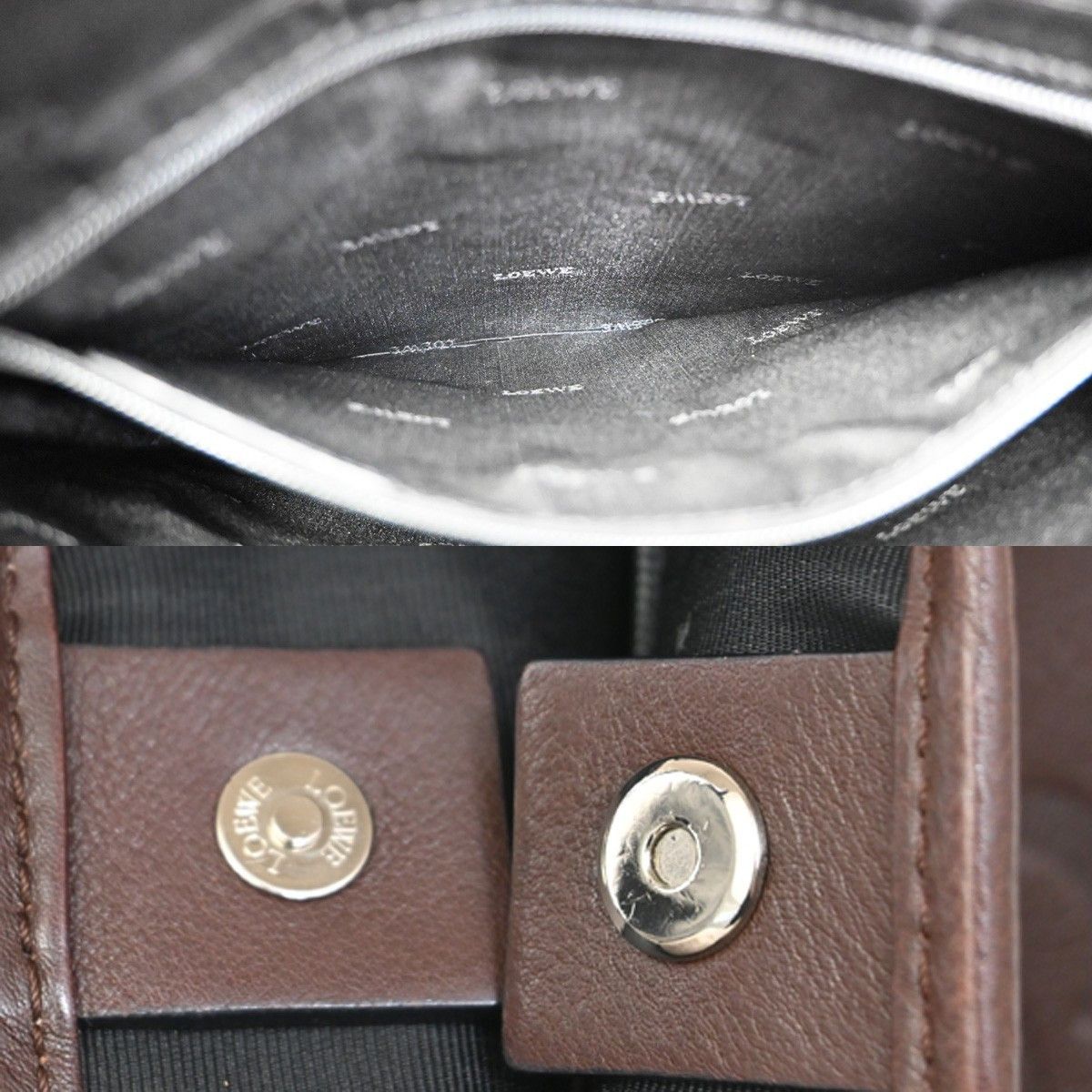 Loewe Loewe Anagram Shoulder Bag Leather Size ONE SIZE - 15 Thumbnail