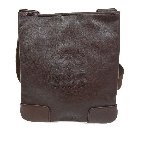 Loewe Loewe Anagram Shoulder Bag Leather Size ONE SIZE - 2 Thumbnail