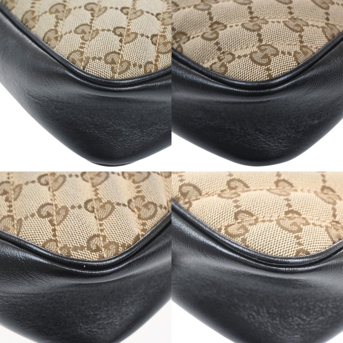 Gucci Gucci GG Marmont Shoulder Bag Diagonal Quilted GG Canvas with Leather Size ONE SIZE - 9 Thumbnail