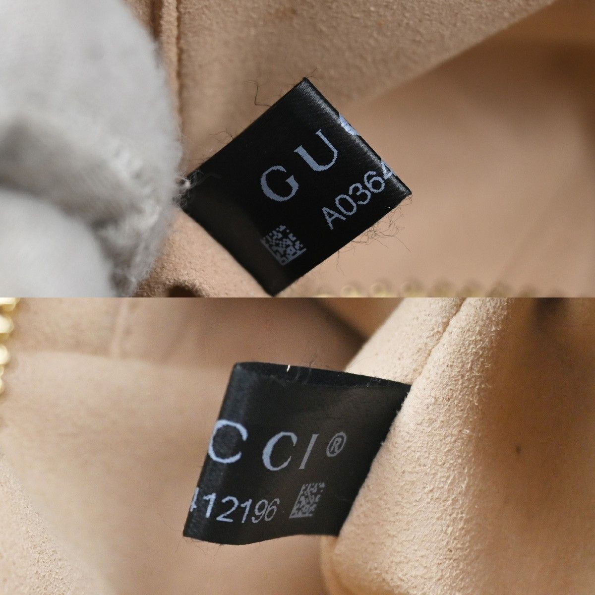 Gucci Gucci GG Marmont Shoulder Bag Diagonal Quilted GG Canvas with Leather Size ONE SIZE - 14 Thumbnail