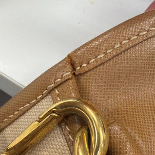 Prada Prada Convertible Tote Canvas and Saffiano Leather Size ONE SIZE - 10 Thumbnail