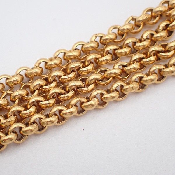 Chanel Chanel Vintage CC Heart Pendant Long Metal Size ONE SIZE - 9 Thumbnail