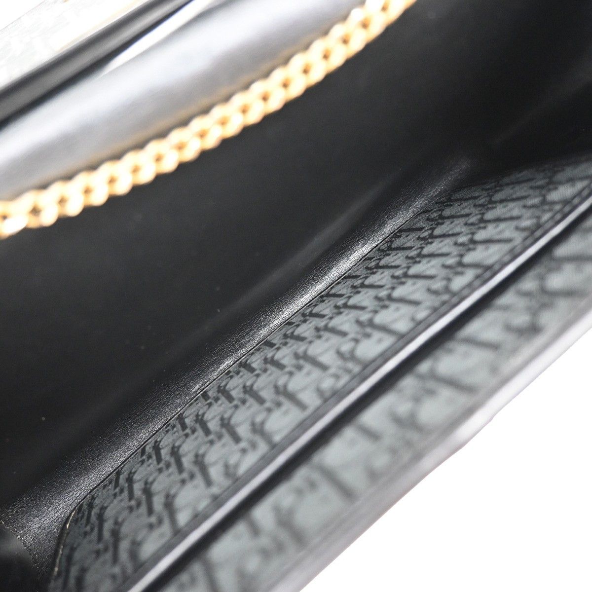 Dior Christian Dior Vintage Chain Flap Shoulder Bag Diorissimo Canvas Size ONE SIZE - 5 Thumbnail