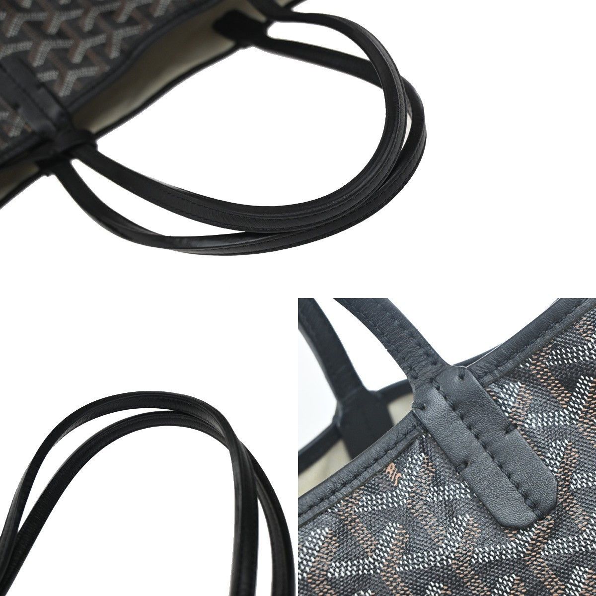 Goyard Goyard Saint Louis Tote Coated Canvas Size ONE SIZE - 9 Thumbnail
