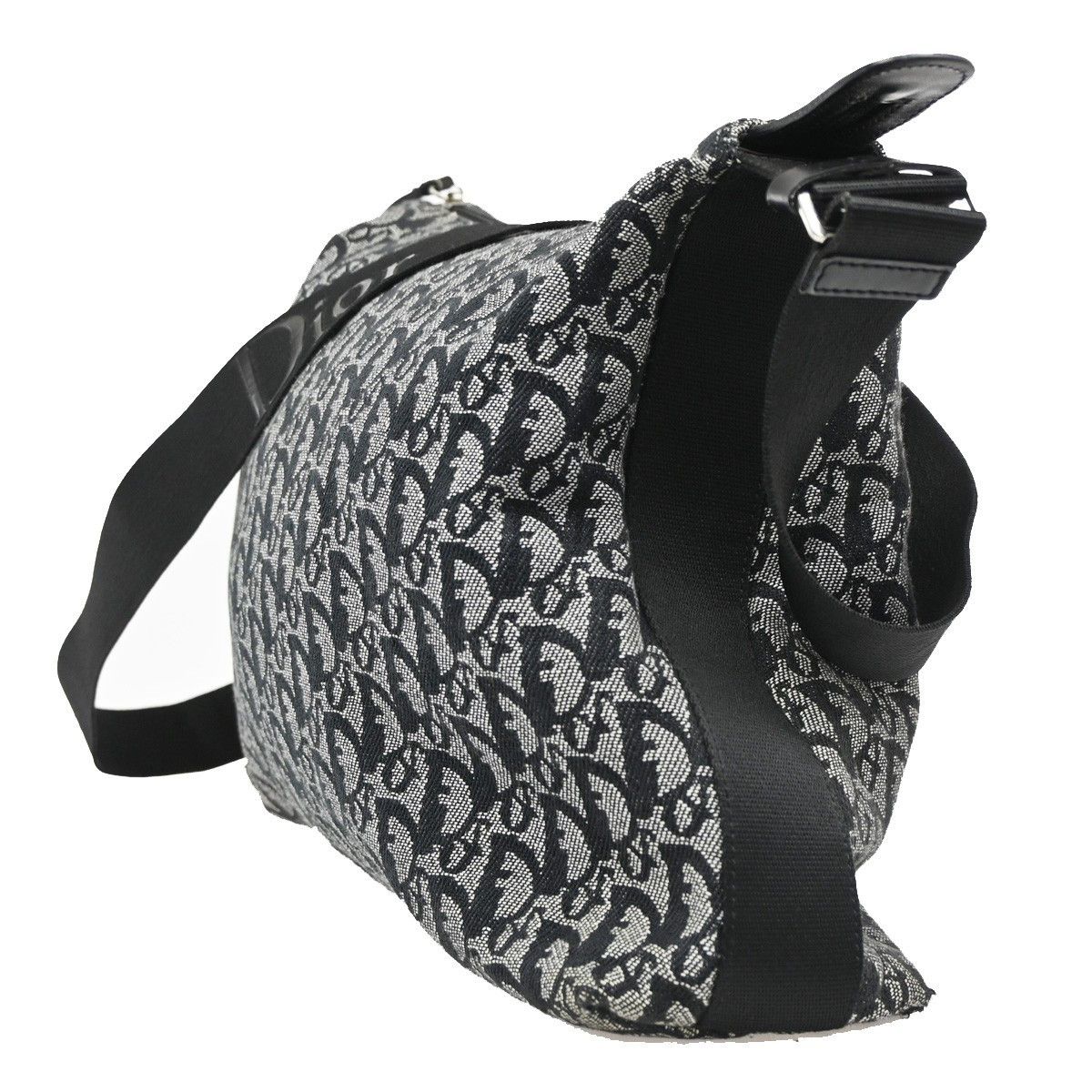 Dior Christian Dior Vintage Trotter Messenger Bag Diorissimo Canvas Size ONE SIZE - 3 Thumbnail