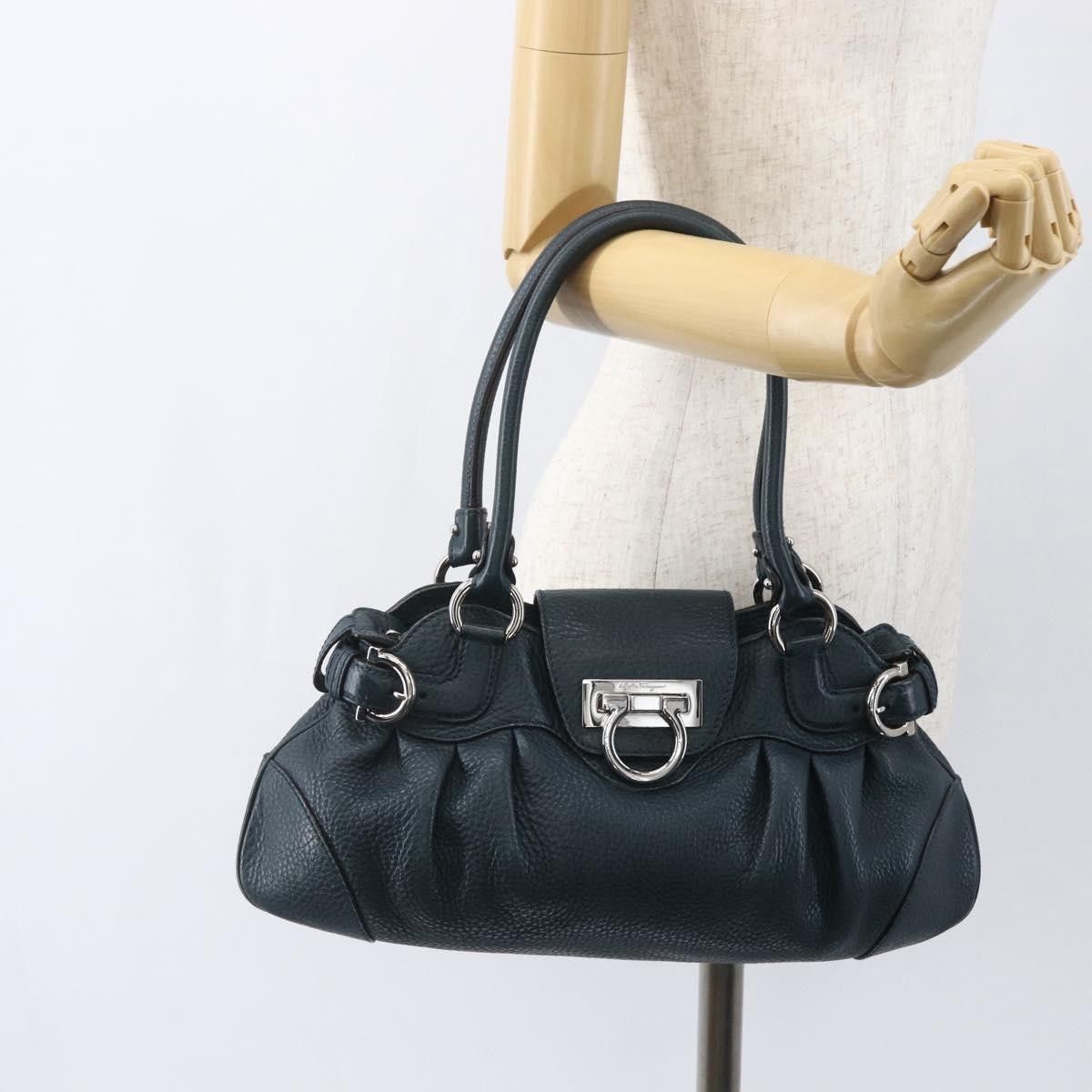 Salvatore Ferragamo Salvatore Ferragamo Gancini handbag Leather Size ONE SIZE - 14 Thumbnail