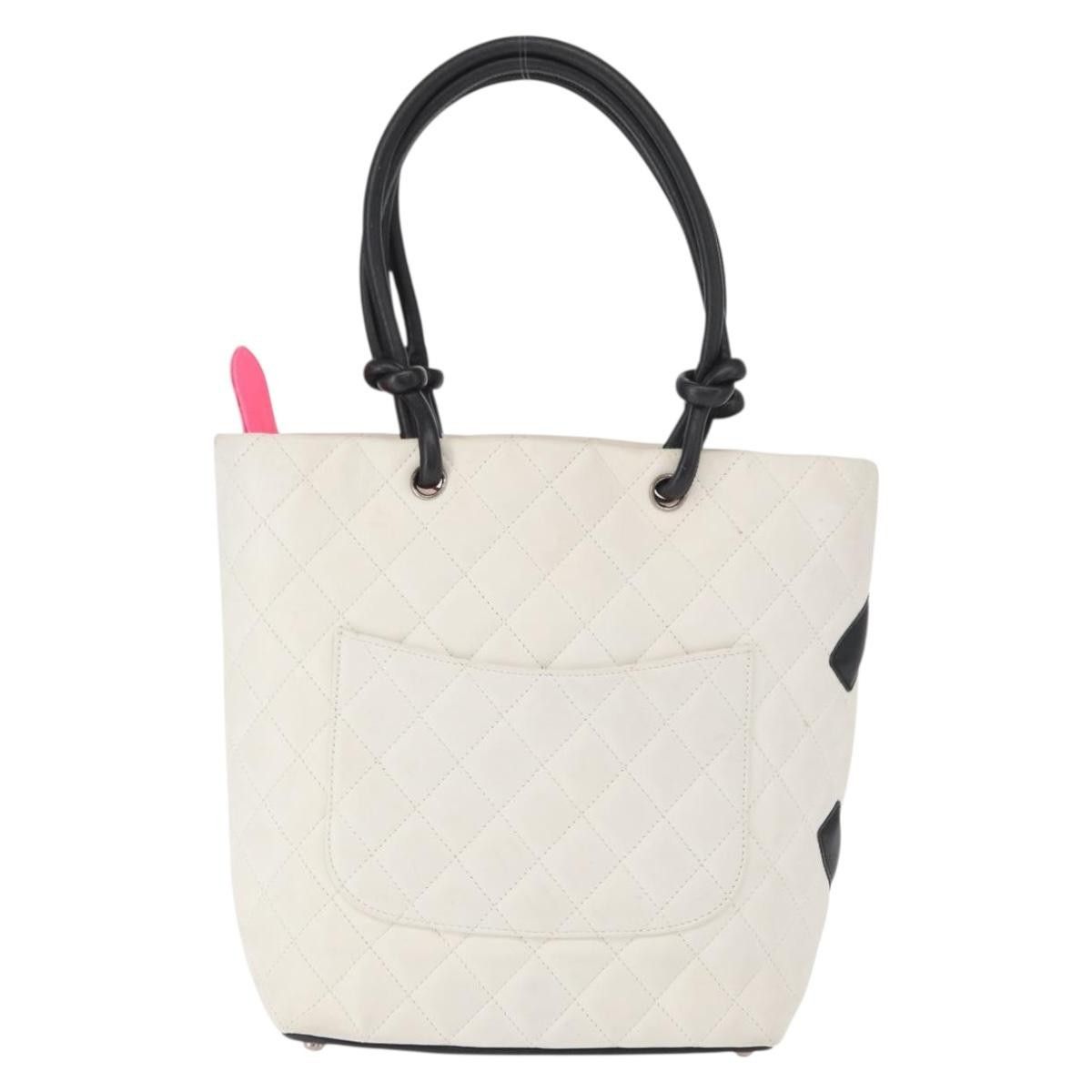 Chanel Chanel Cambon Tote Quilted Leather Size ONE SIZE - 2 Thumbnail
