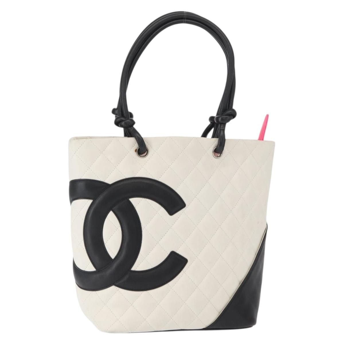 Chanel Chanel Cambon Tote Quilted Leather Size ONE SIZE - 22 Thumbnail