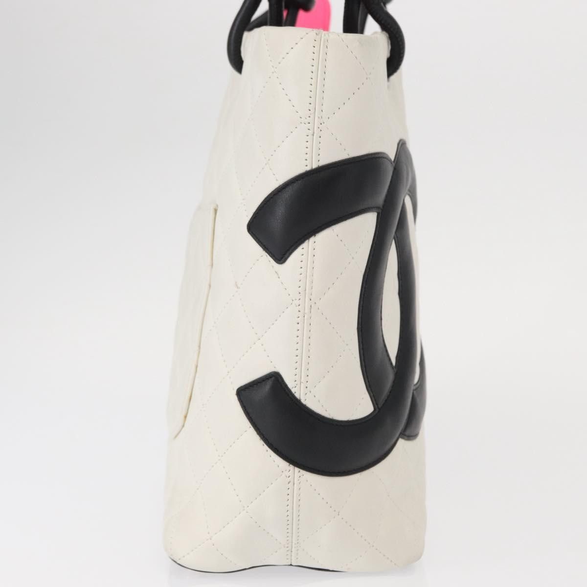 Chanel Chanel Cambon Tote Quilted Leather Size ONE SIZE - 3 Thumbnail