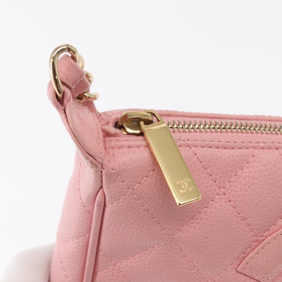 Chanel Chanel Timeless CC Chain Shoulder Bag Quilted Caviar Size ONE SIZE - 13 Thumbnail