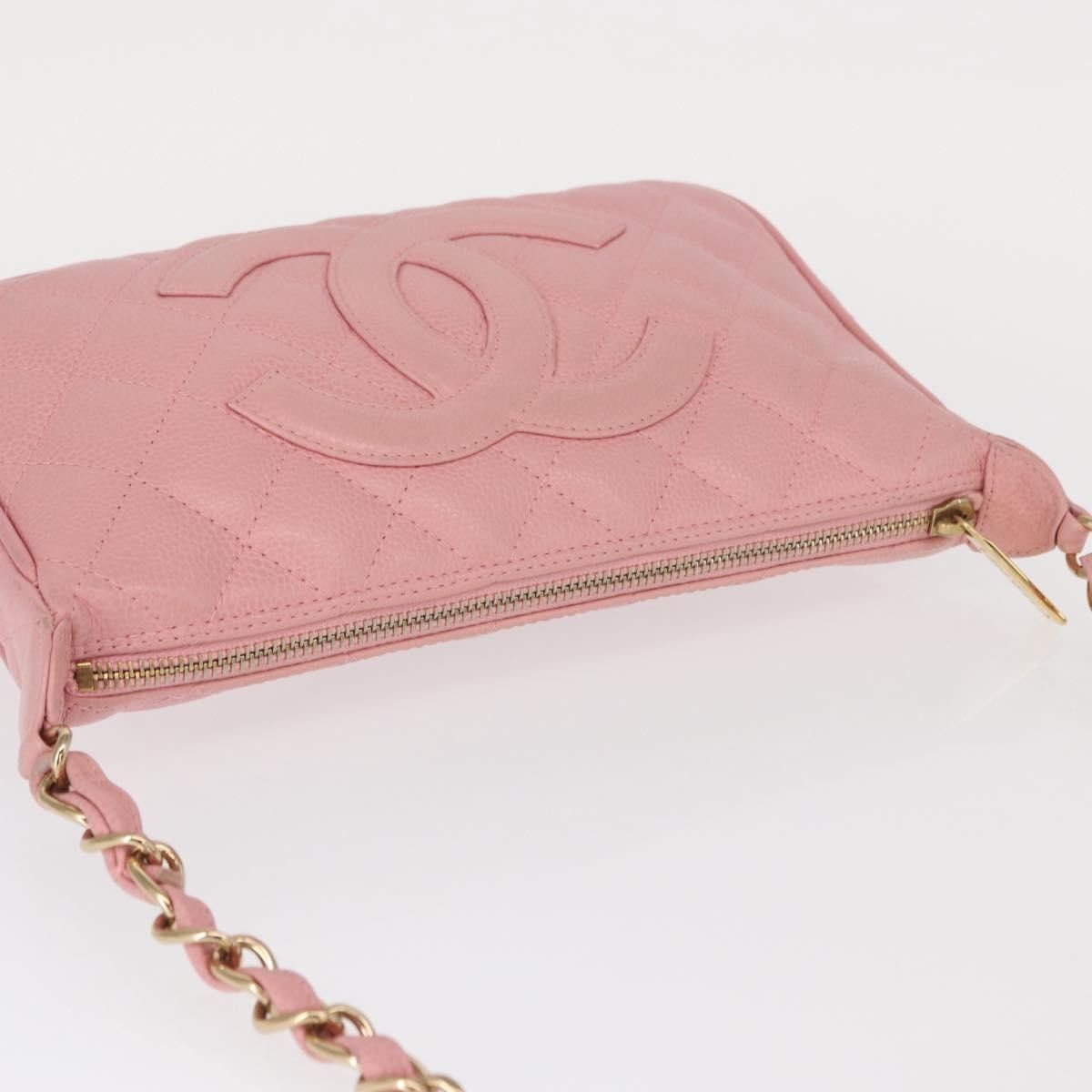 Chanel Chanel Timeless CC Chain Shoulder Bag Quilted Caviar Size ONE SIZE - 15 Thumbnail
