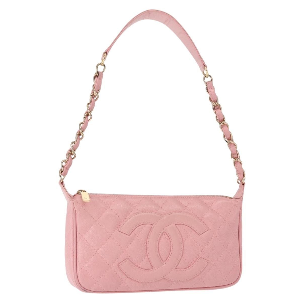 Chanel Chanel Timeless CC Chain Shoulder Bag Quilted Caviar Size ONE SIZE - 19 Thumbnail