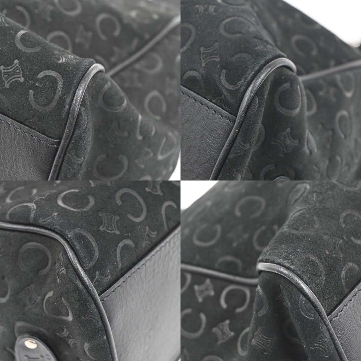 Celine Celine C Macadam Handbag Suede Size ONE SIZE - 9 Thumbnail