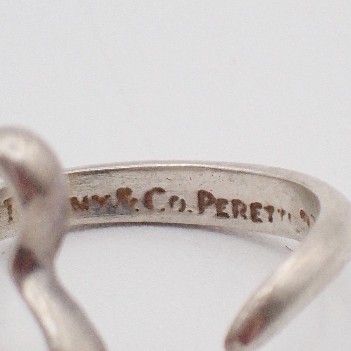 Tiffany & Co. Tiffany & Co. Elsa Peretti Open Heart Ring Silver 925 Size ONE SIZE - 6 Thumbnail