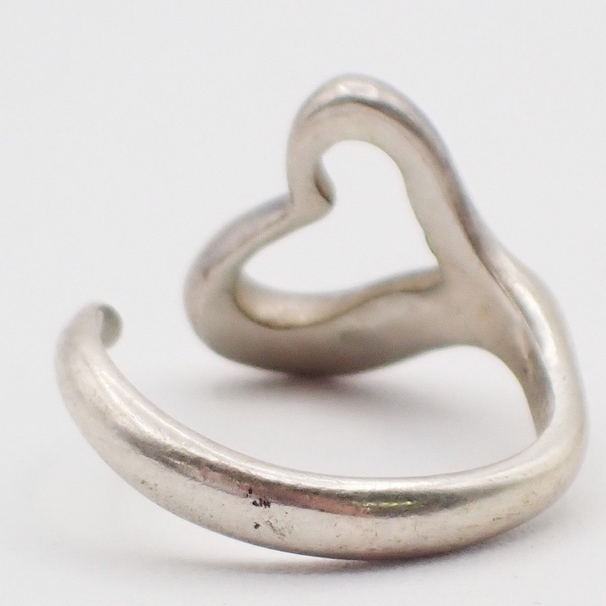 Tiffany & Co. Tiffany & Co. Elsa Peretti Open Heart Ring Silver 925 Size ONE SIZE - 2 Thumbnail