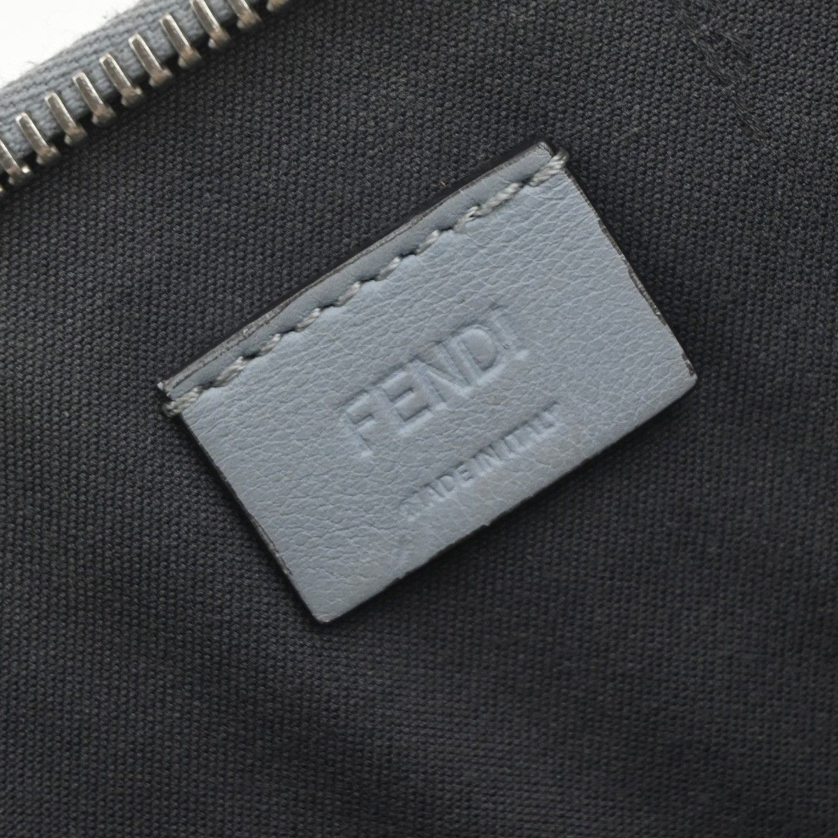 Fendi Fendi Monster Front Pocket Clutch Leather with Fur Size ONE SIZE - 6 Thumbnail