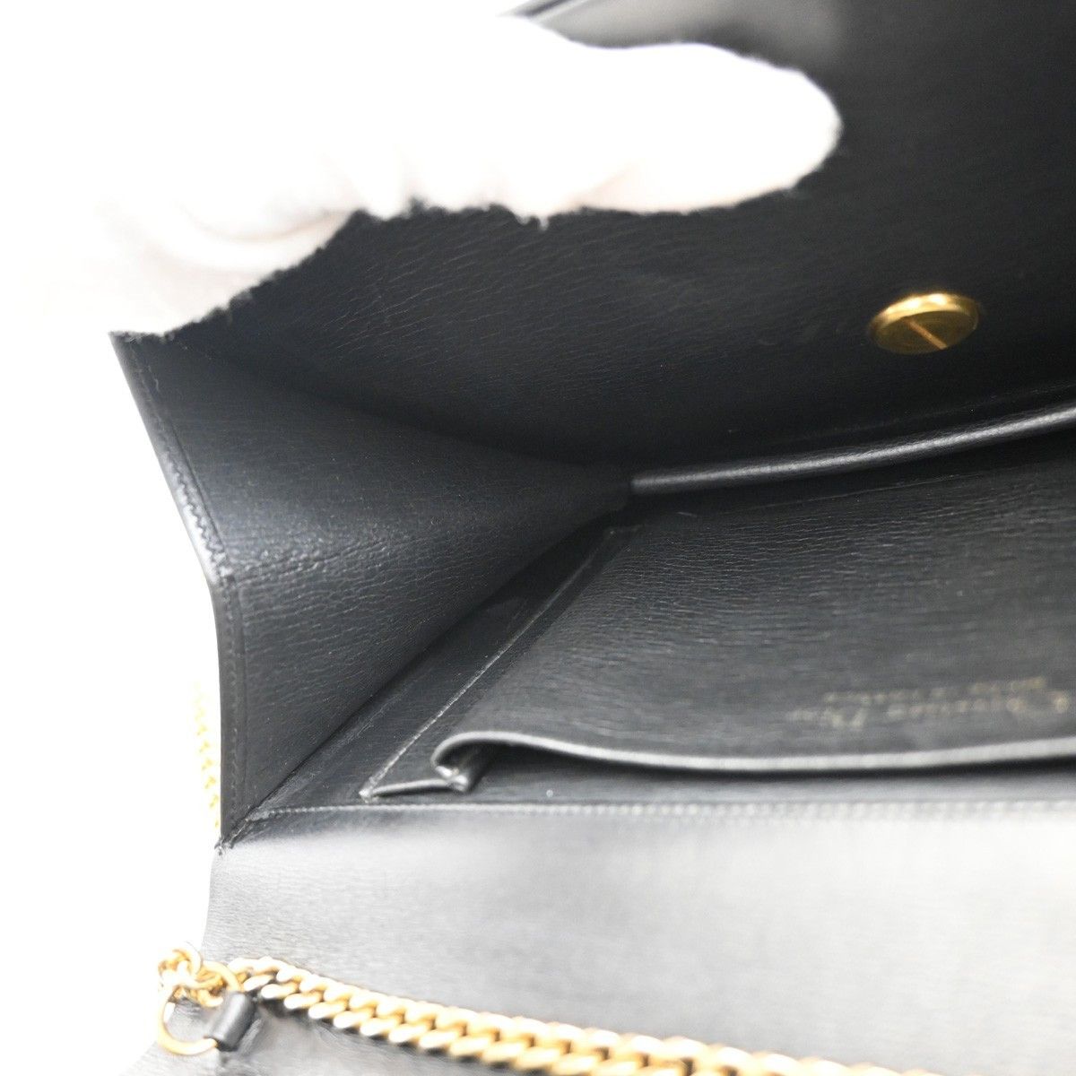 Dior Christian Dior Vintage CD Logo Shoulder Bag Leather Size ONE SIZE - 12 Thumbnail