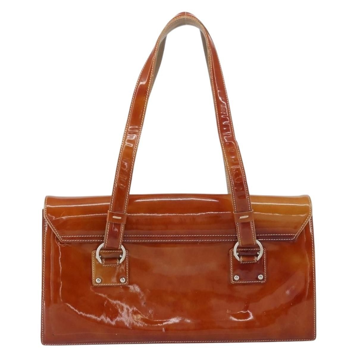 Salvatore Ferragamo Salvatore Ferragamo Gancini handbag Patent leather Size ONE SIZE - 2 Thumbnail