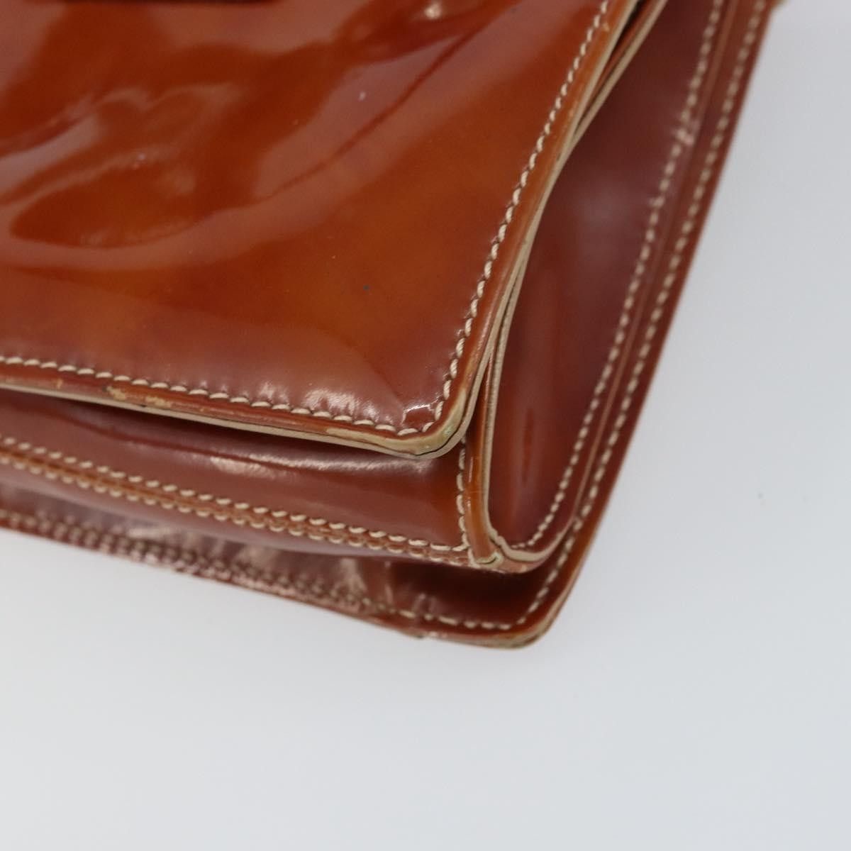 Salvatore Ferragamo Salvatore Ferragamo Gancini handbag Patent leather Size ONE SIZE - 9 Thumbnail