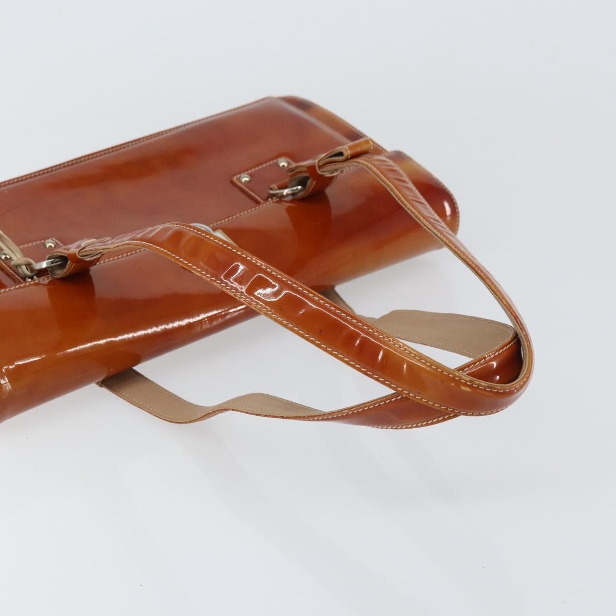 Salvatore Ferragamo Salvatore Ferragamo Gancini handbag Patent leather Size ONE SIZE - 7 Thumbnail