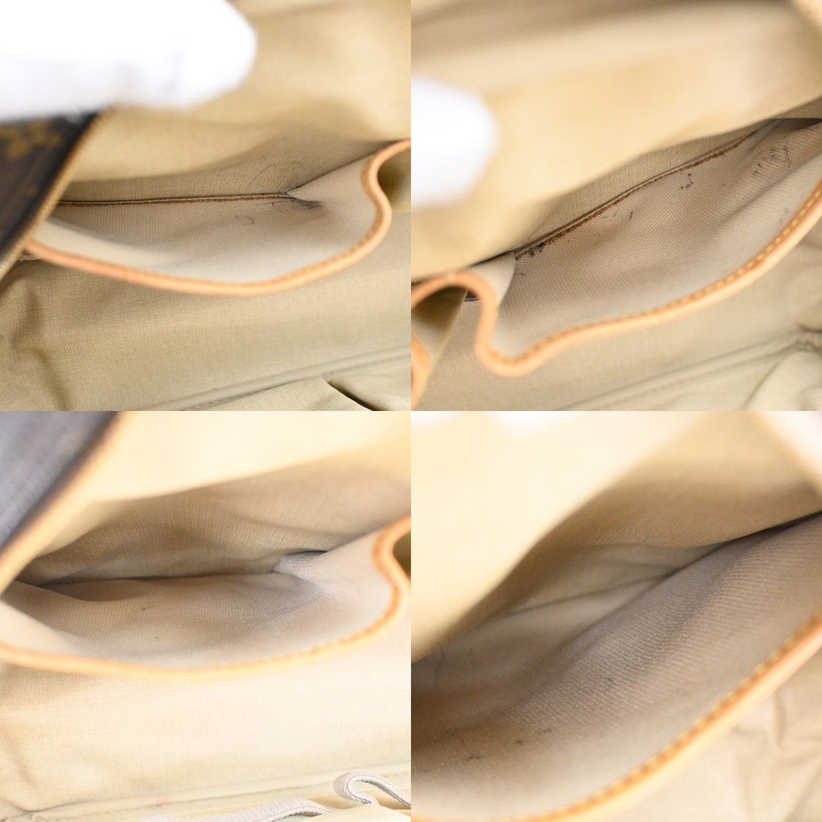 Louis Vuitton Louis Vuitton Deauville Handbag Monogram Canvas Size ONE SIZE - 17 Thumbnail