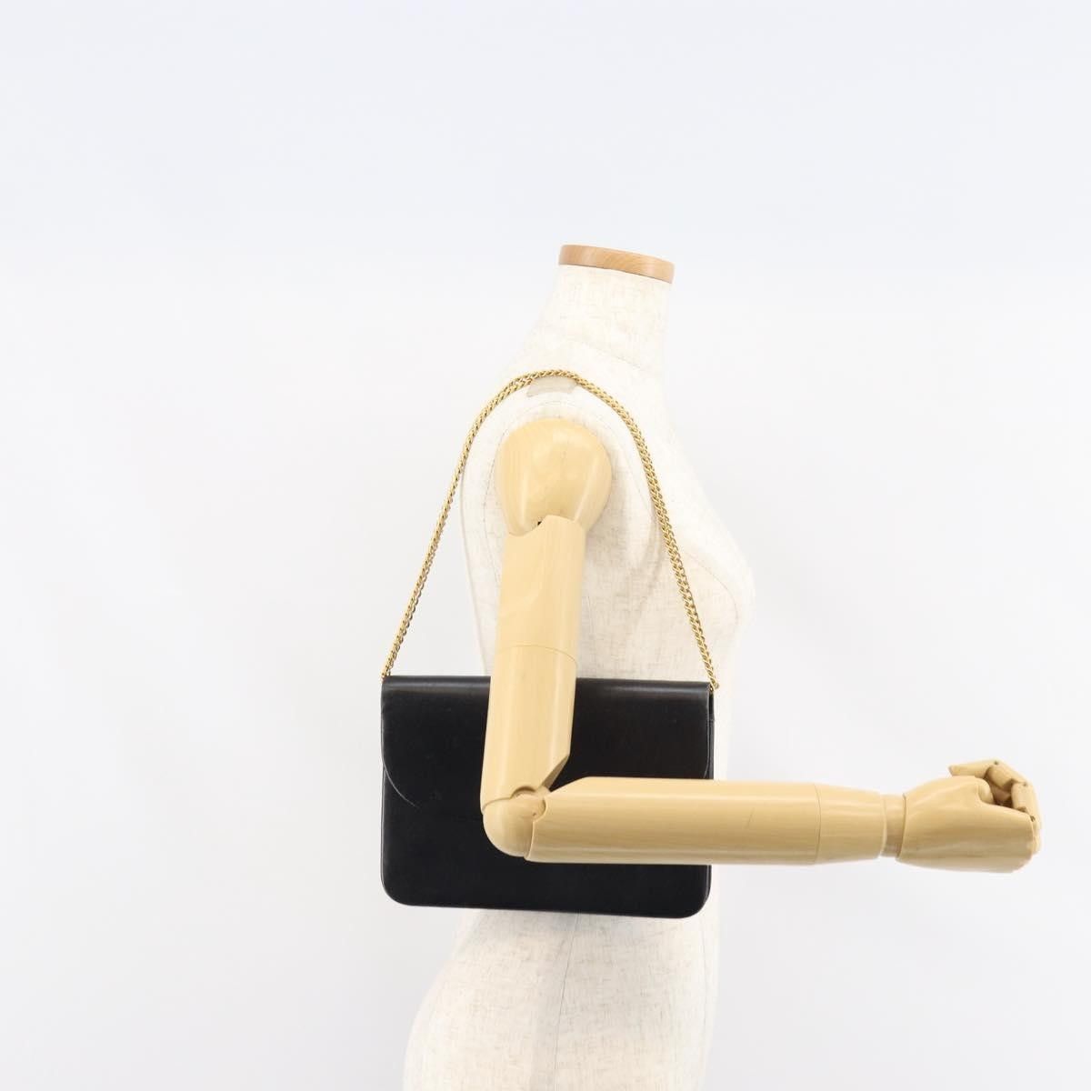 Dior Christian Dior Vintage Chain Flap Shoulder Bag Leather Size ONE SIZE - 13 Thumbnail