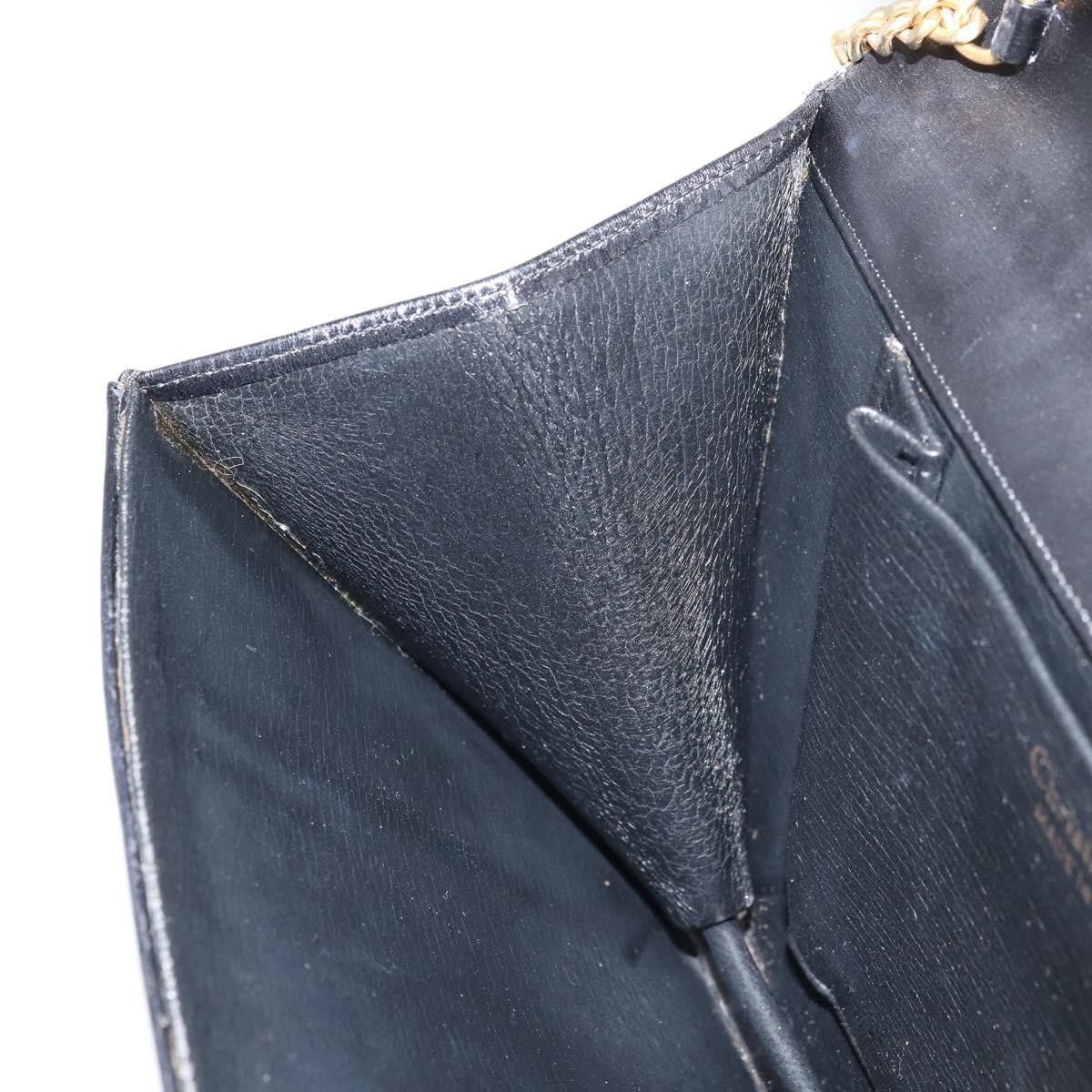 Dior Christian Dior Vintage Chain Flap Shoulder Bag Leather Size ONE SIZE - 20 Thumbnail