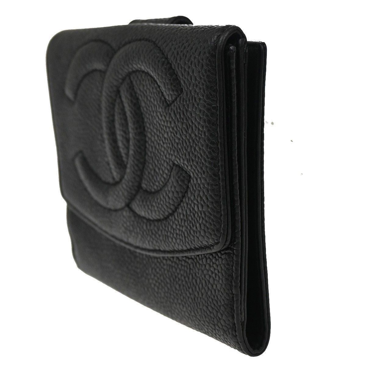 Chanel Chanel Timeless Trifold Wallet Leather Size ONE SIZE - 3 Thumbnail