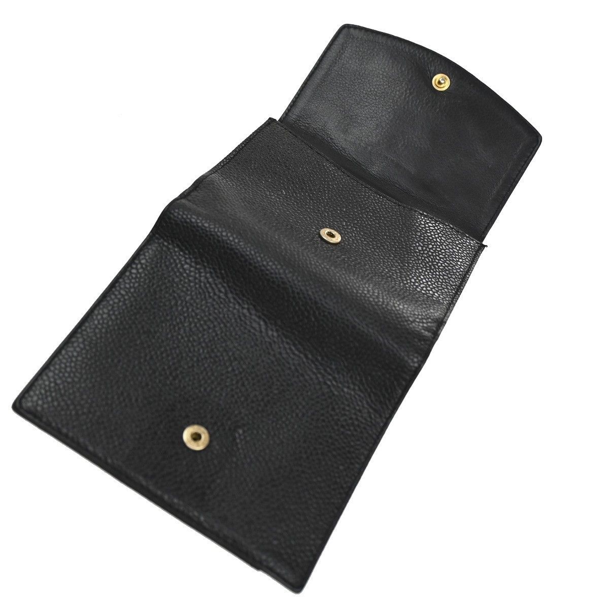 Chanel Chanel Timeless Trifold Wallet Leather Size ONE SIZE - 9 Thumbnail