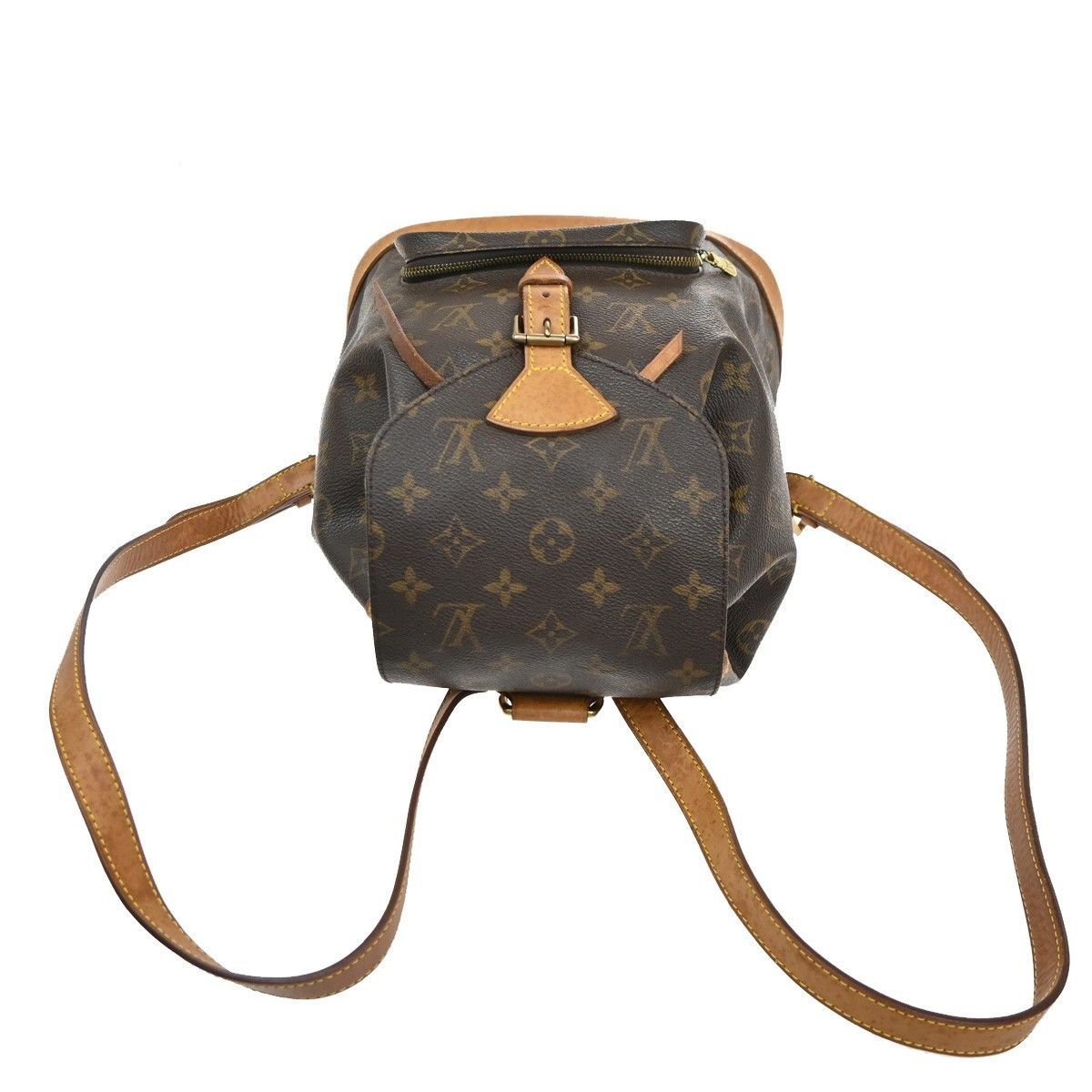 Louis Vuitton Louis Vuitton Montsouris Backpack Monogram Canvas Size ONE SIZE - 8 Thumbnail
