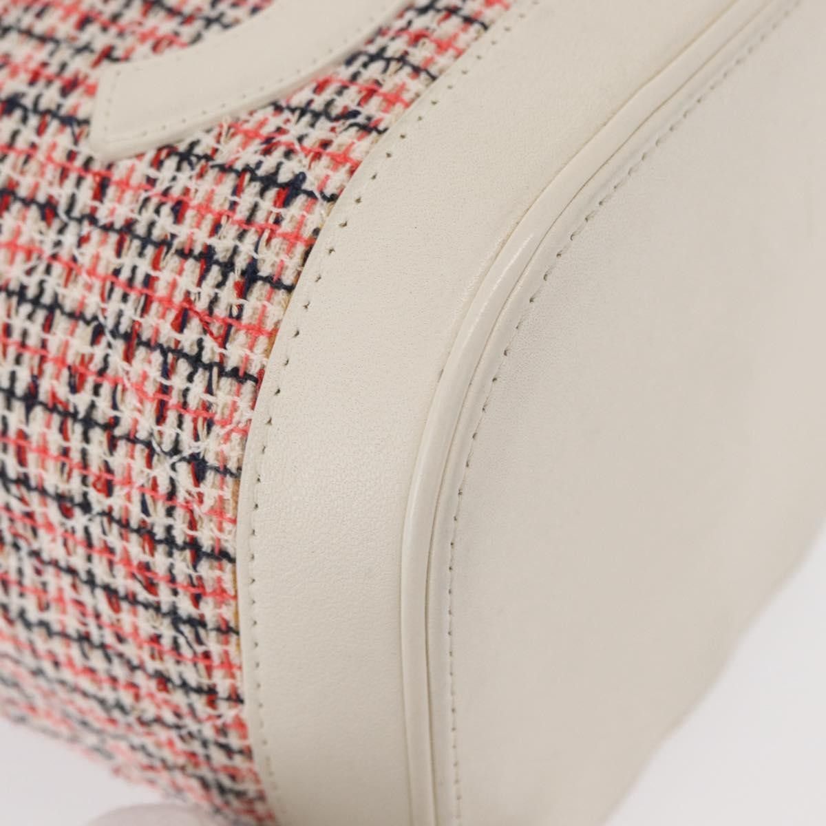 Chanel Chanel CC Mania Vanity Case Tweed with Lambskin Size ONE SIZE - 9 Thumbnail