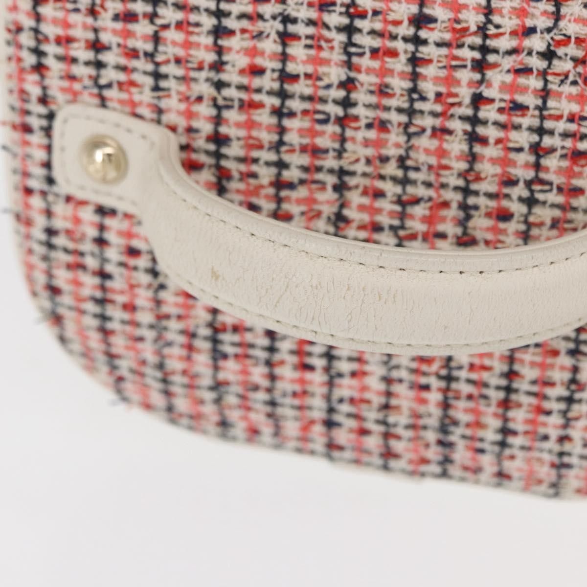 Chanel Chanel CC Mania Vanity Case Tweed with Lambskin Size ONE SIZE - 18 Thumbnail