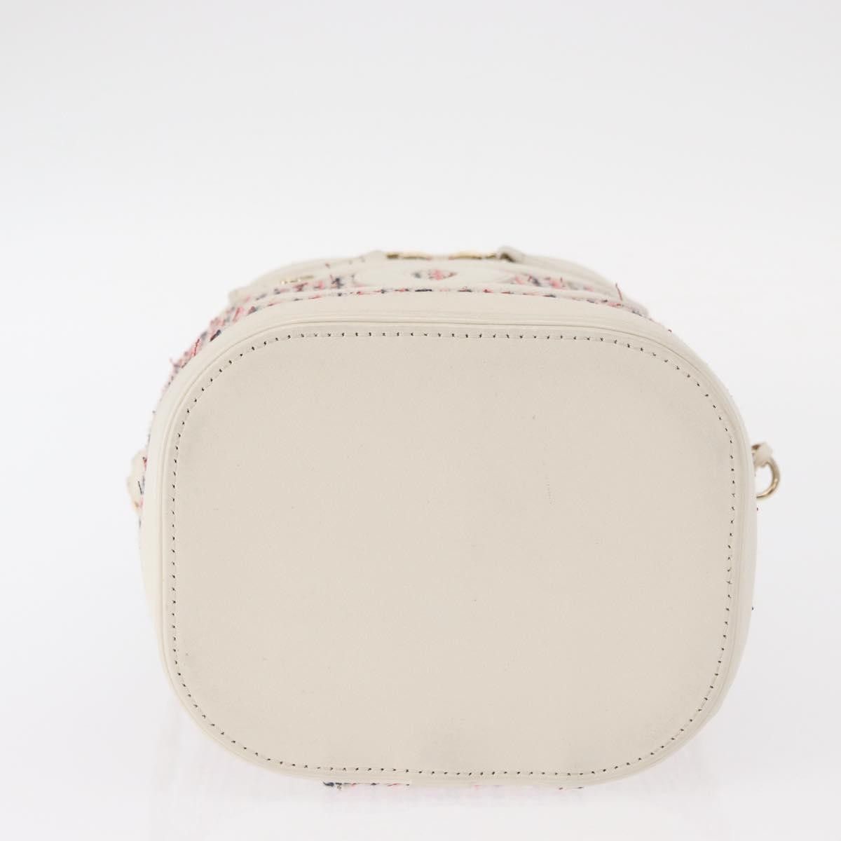 Chanel Chanel CC Mania Vanity Case Tweed with Lambskin Size ONE SIZE - 21 Thumbnail