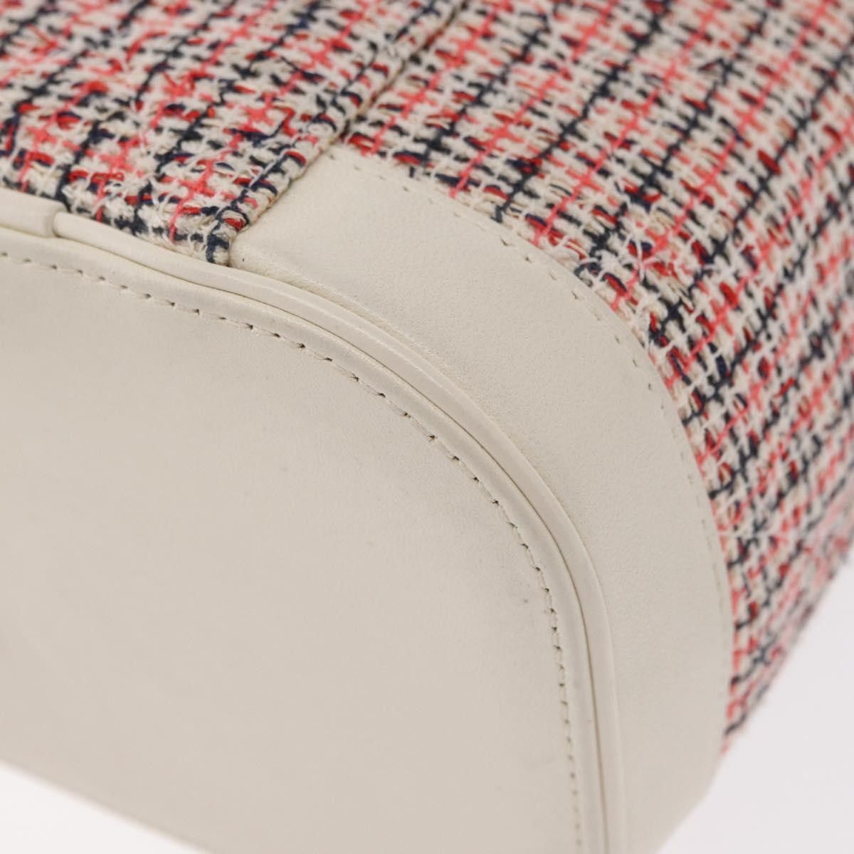Chanel Chanel CC Mania Vanity Case Tweed with Lambskin Size ONE SIZE - 12 Thumbnail