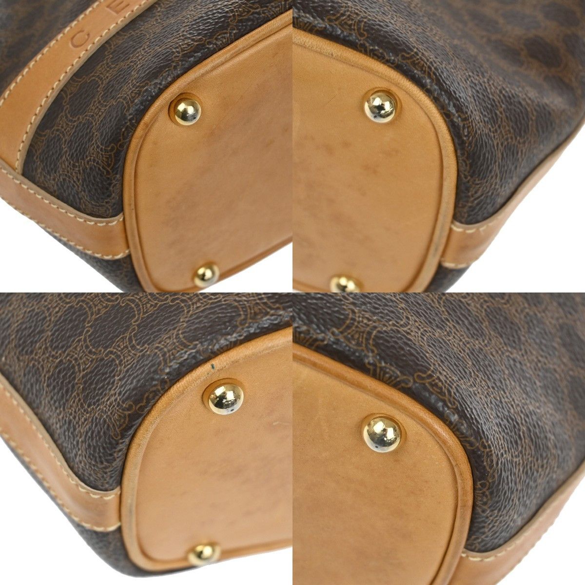 Celine Celine Macadam Shoulder Bag PVC Leather Size ONE SIZE - 9 Thumbnail