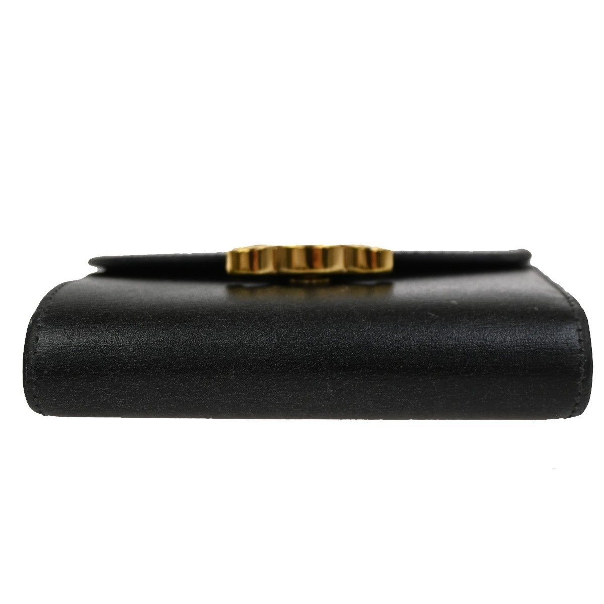 Celine Celine Triomphe Trifold Wallet Leather Size ONE SIZE - 6 Thumbnail